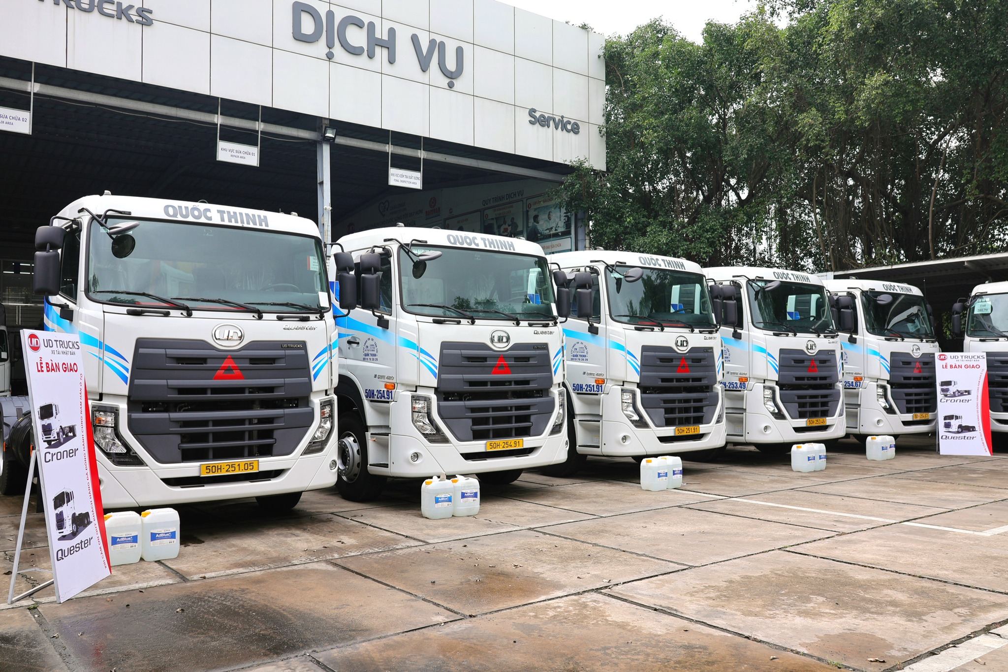 Công Ty Vận Tải Quốc Thịnh đã ghi dấu ấn đặc biệt khi trở thành khách hàng lớn nhất của UD Trucks tại thị trường Việt Nam