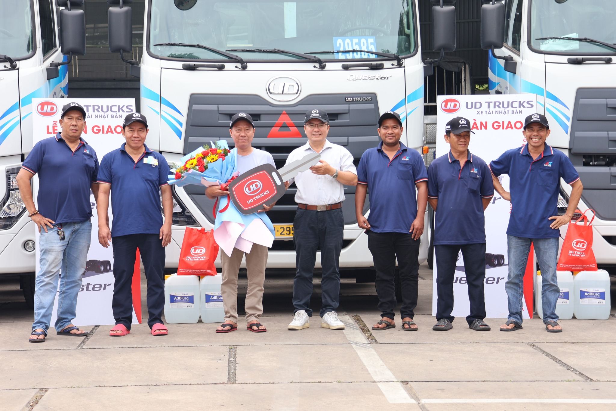 Công Ty Vận Tải Quốc Thịnh đã ghi dấu ấn đặc biệt khi trở thành khách hàng lớn nhất của UD Trucks tại thị trường Việt Nam