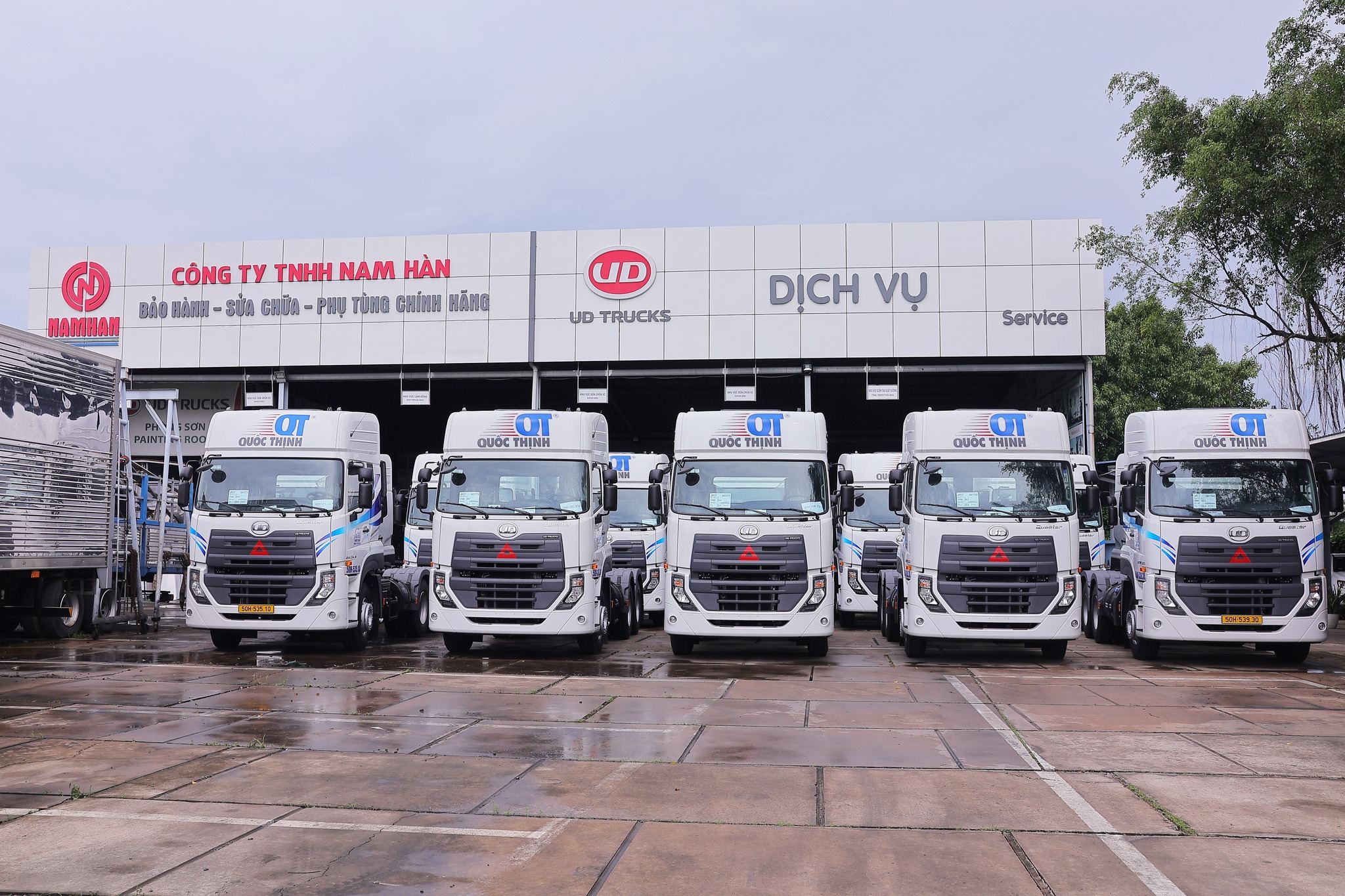 Công Ty Vận Tải Quốc Thịnh đã trở thành khách hàng lớn nhất của UD Trucks tại thị trường Việt Nam