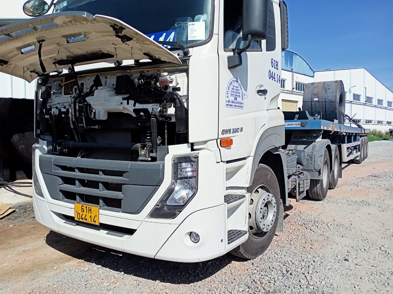 DỊCH VỤ LƯU ĐỘNG UD TRUCKS – BẢO DƯỠNG XE ĐẦU KÉO UD QUESTER GWE330 TẠI TÔN NAM KIM