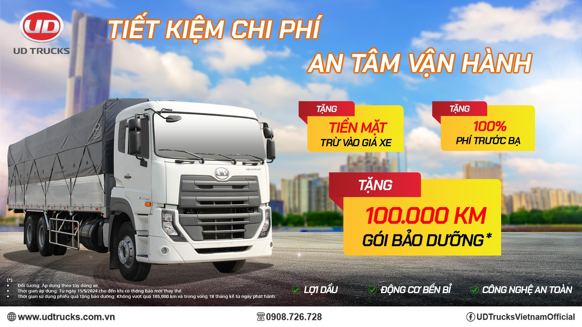 TIẾT KIỆM CHI PHÍ CHO DOANH NGHIỆP - TÀI XẾ AN TÂM VẬN HÀNH