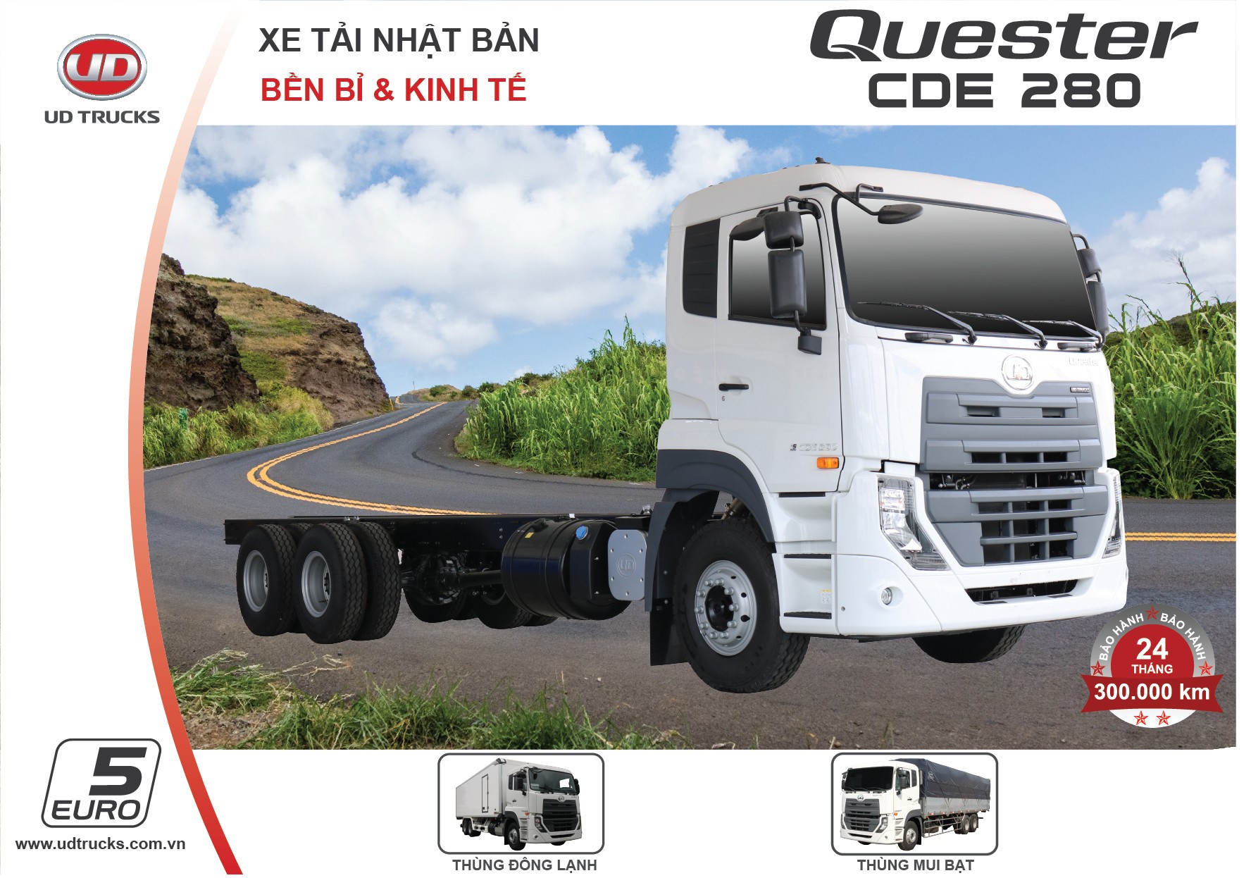 Xe tải Nhật Bản UD Trucks “Cánh tay phải” của doanh nghiệp vận tải 2