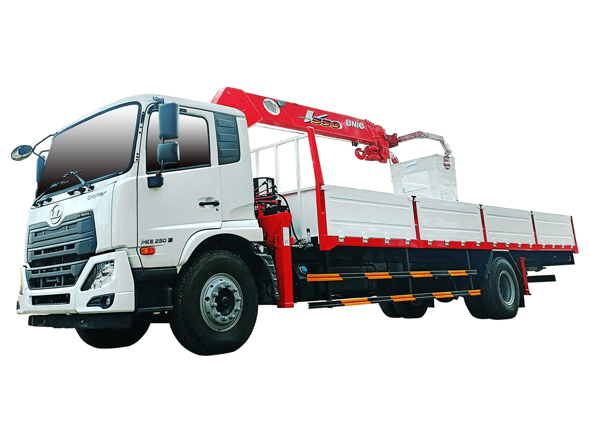 XE TẢI CẨU UNIC 8 TẤN UD TRUCKS PKE 250 WB6500 AKS