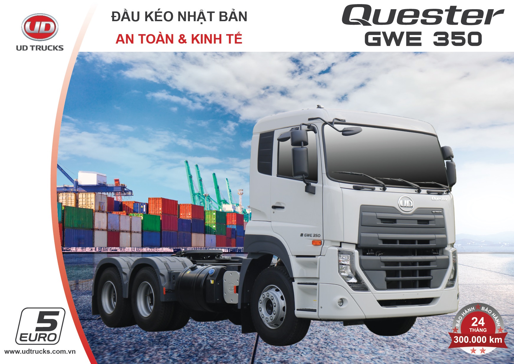 Xe tải Nhật Bản UD Trucks “Cánh tay phải” của doanh nghiệp vận tải 1